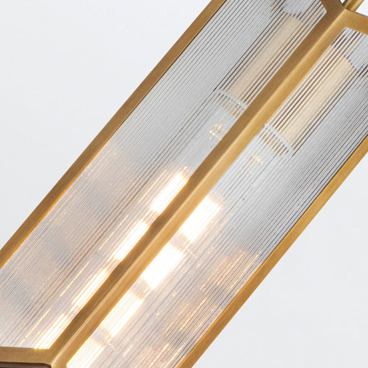 Quintiesse QN-CAIRO-1P-VBS-CR Cairo 1 Light Pendant Vintage Brass