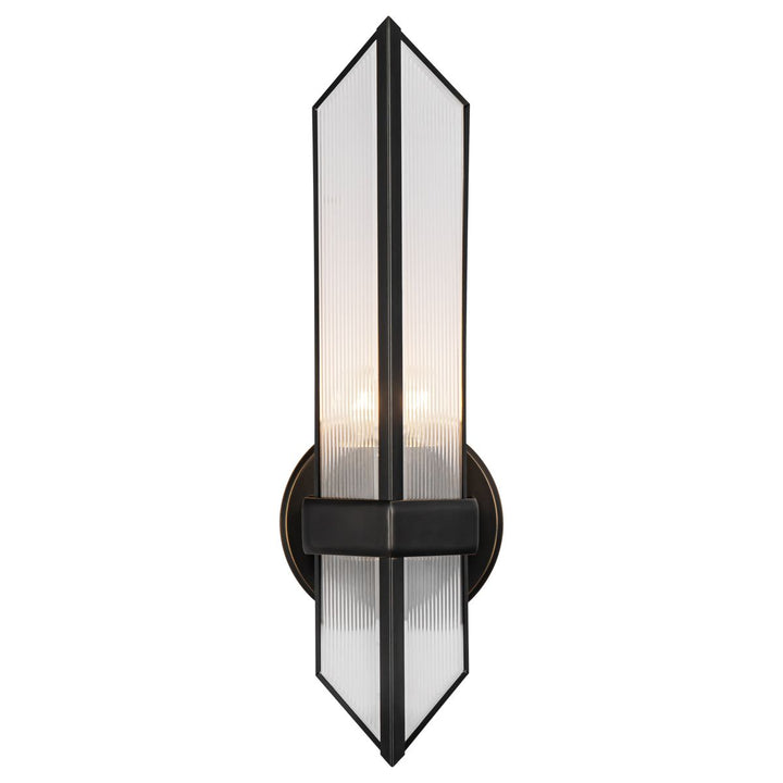 Quintiesse QN-CAIRO-1WB-UBZ-CR Cairo 1 Light Wall Light Urban Bronze