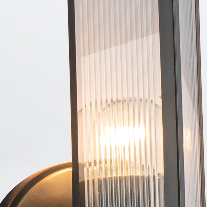 Quintiesse QN-CAIRO-1WB-UBZ-CR Cairo 1 Light Wall Light Urban Bronze