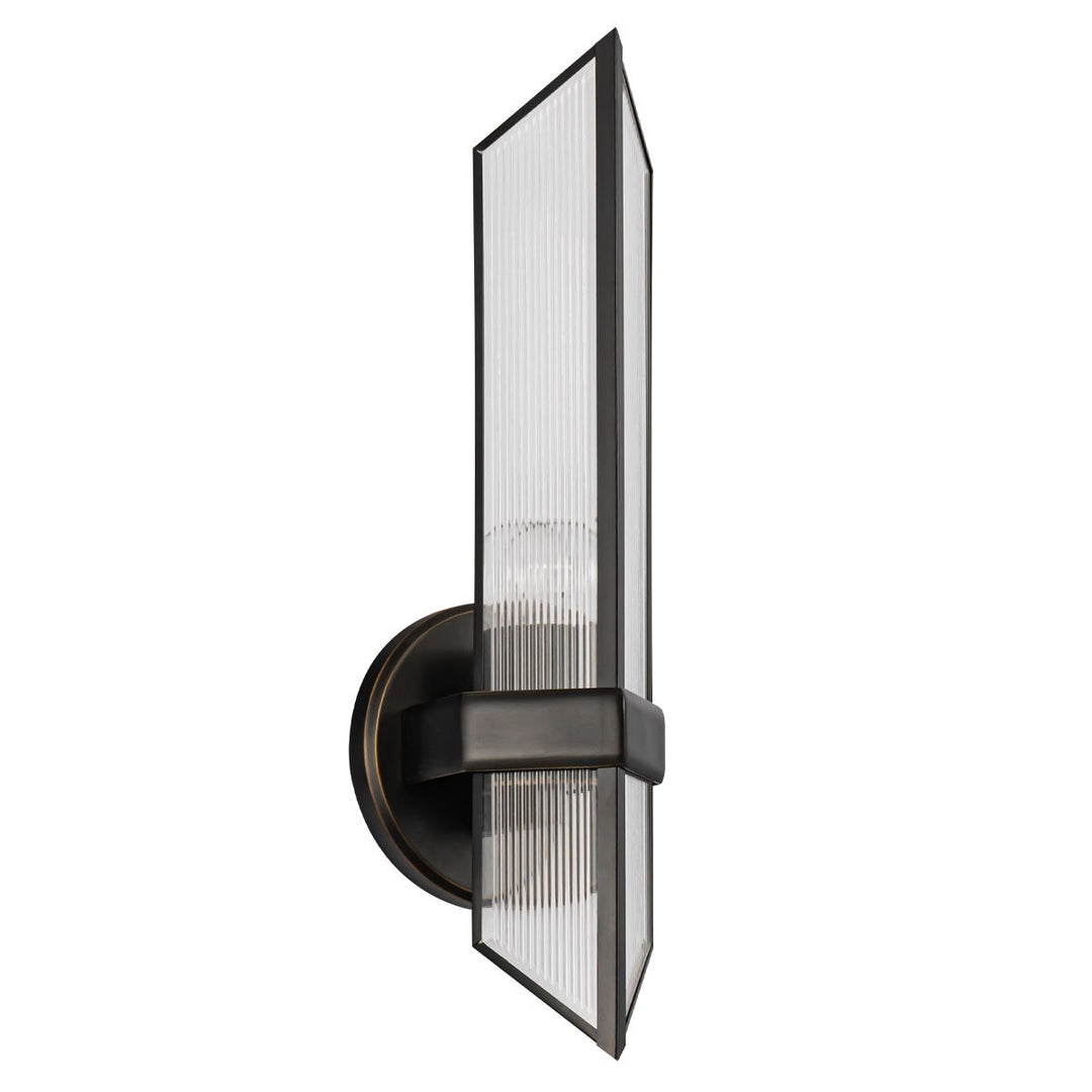 Quintiesse QN-CAIRO-1WB-UBZ-CR Cairo 1 Light Wall Light Urban Bronze