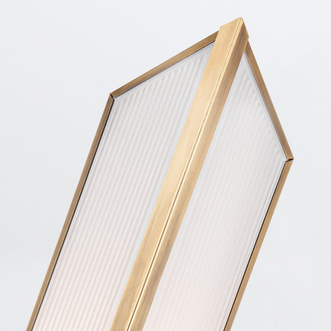 Quintiesse QN-CAIRO-1WB-VBS-CR Cairo 1 Light Wall Light Vintage Brass