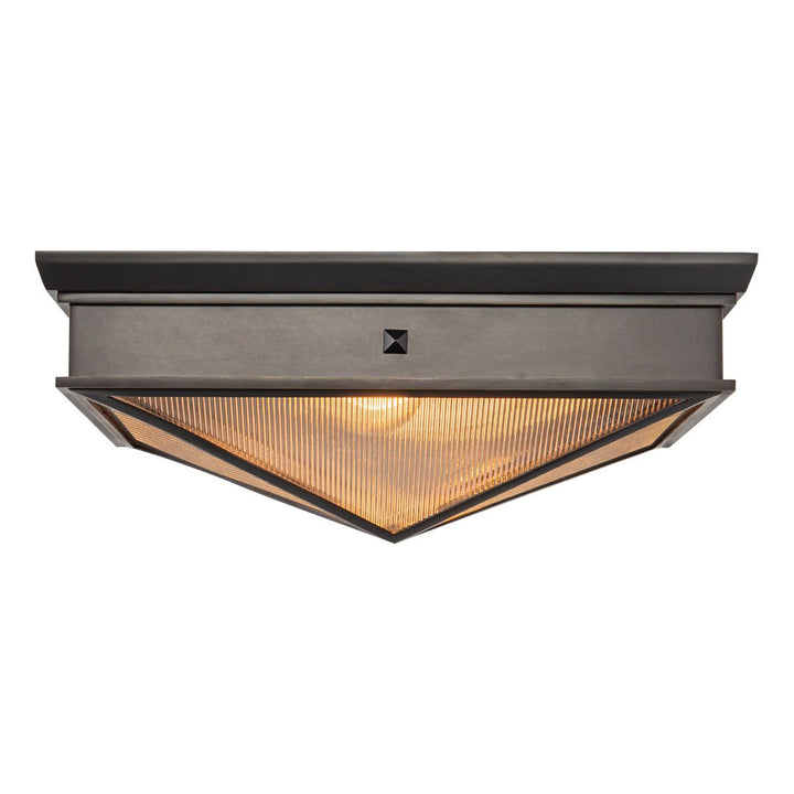 Quintiesse QN-CAIRO-F-M-UBZ-CR Cairo 2 Light Flush Urban Bronze