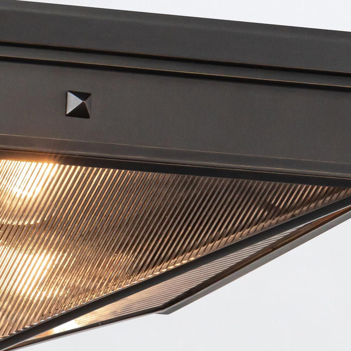 Quintiesse QN-CAIRO-F-M-UBZ-CR Cairo 2 Light Flush Urban Bronze