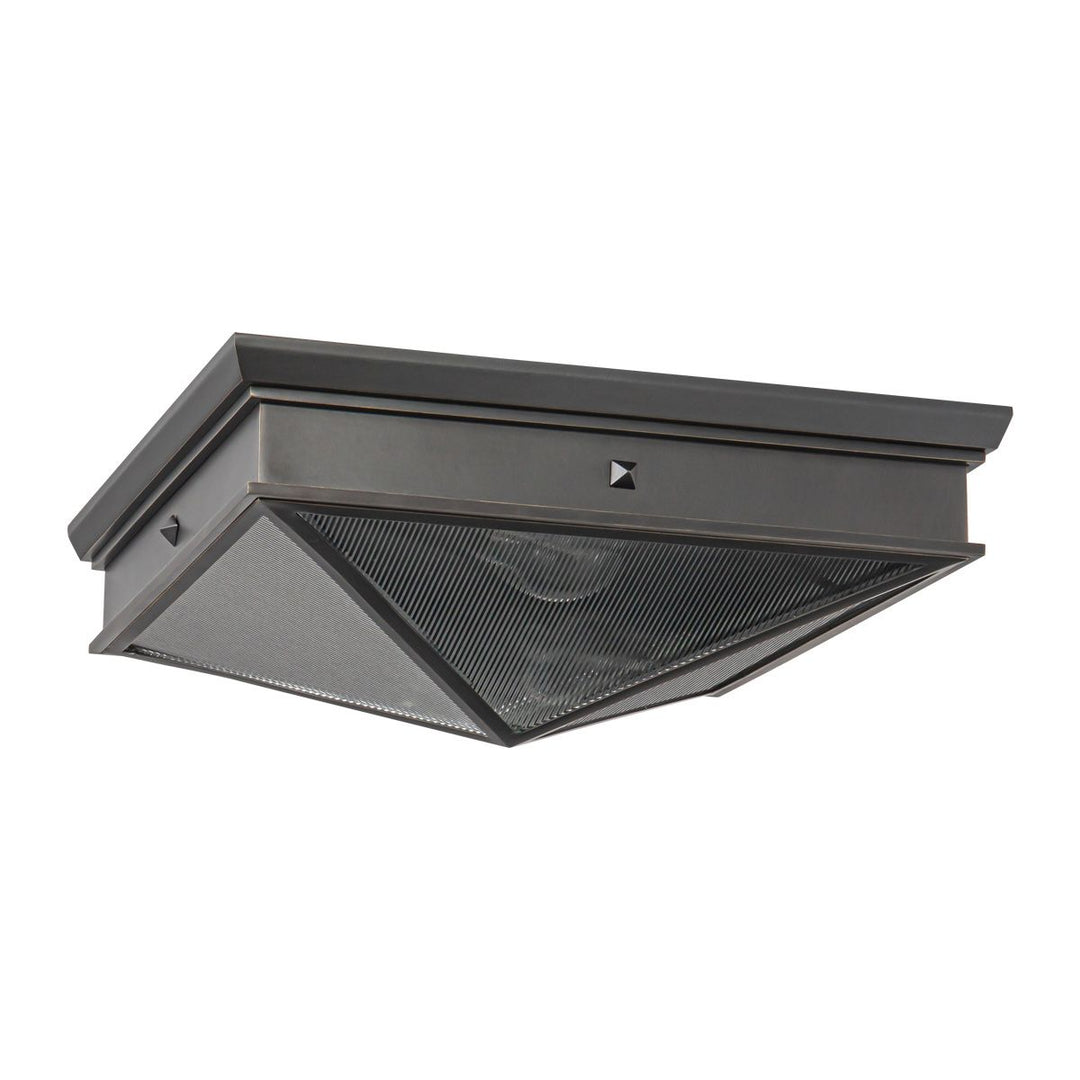 Quintiesse QN-CAIRO-F-M-UBZ-CR Cairo 2 Light Flush Urban Bronze