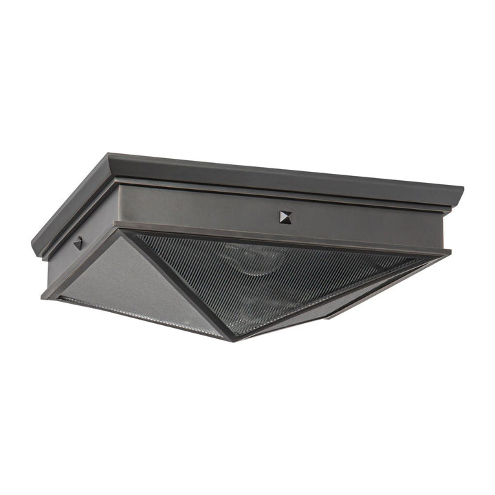 Quintiesse QN-CAIRO-F-M-UBZ-CR Cairo 2 Light Flush Urban Bronze
