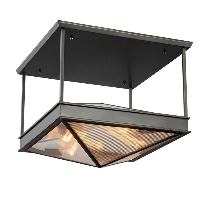 Quintiesse QN-CAIRO-SF-UBZ-CR Cairo 4 Light Semi-Flush Urban Bronze