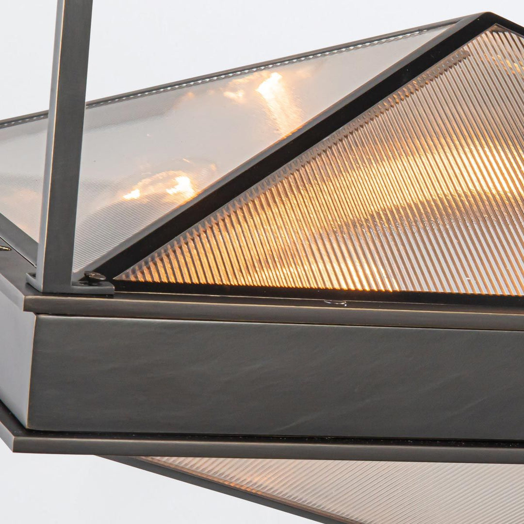 Quintiesse QN-CAIRO-SF-UBZ-CR Cairo 4 Light Semi-Flush Urban Bronze
