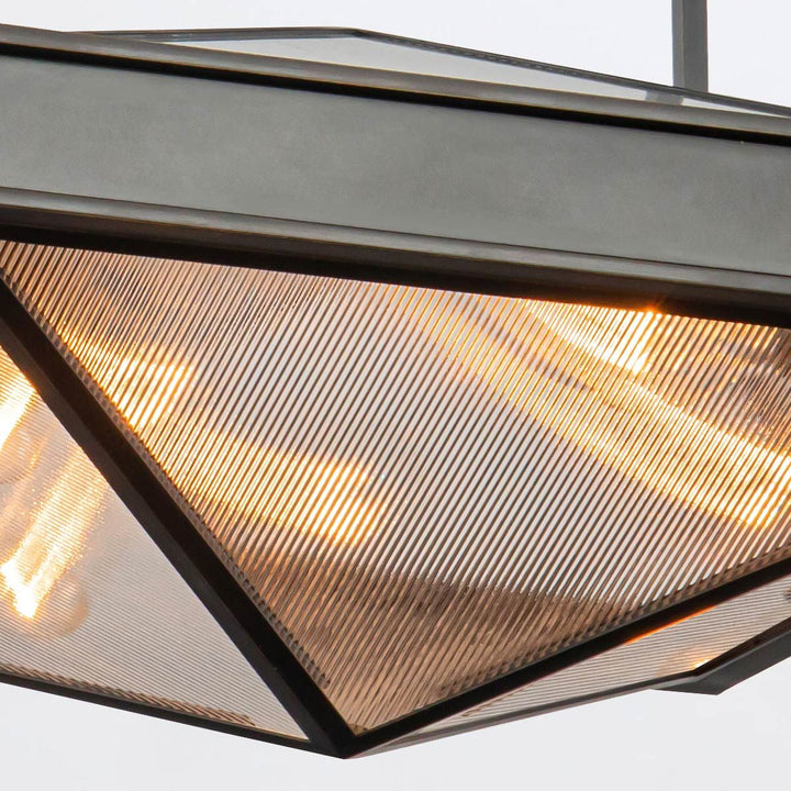 Quintiesse QN-CAIRO-SF-UBZ-CR Cairo 4 Light Semi-Flush Urban Bronze