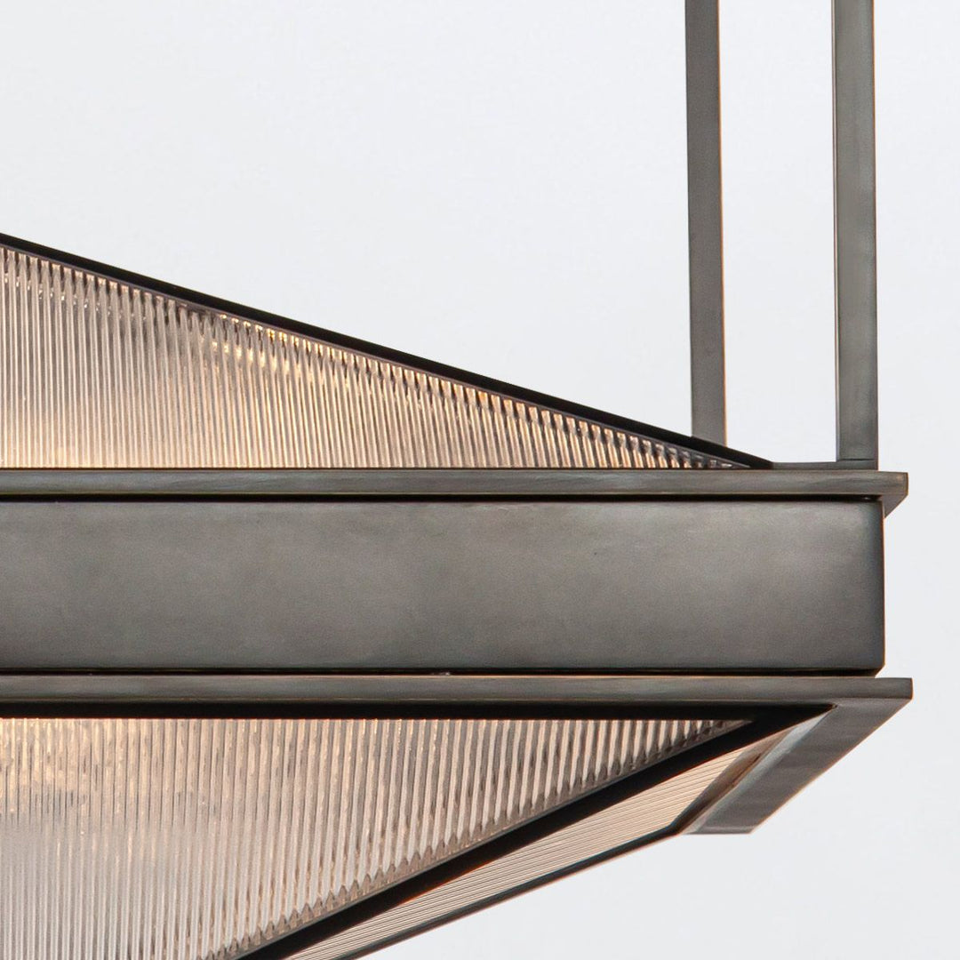 Quintiesse QN-CAIRO-SF-UBZ-CR Cairo 4 Light Semi-Flush Urban Bronze