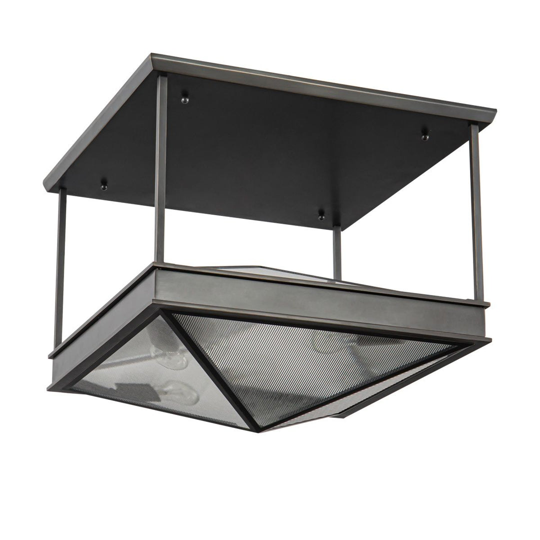 Quintiesse QN-CAIRO-SF-UBZ-CR Cairo 4 Light Semi-Flush Urban Bronze