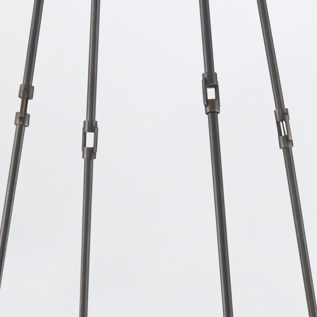 Quintiesse QN-CAIRO8-UBZ-CR Cairo 8 Light Chandelier Urban Bronze