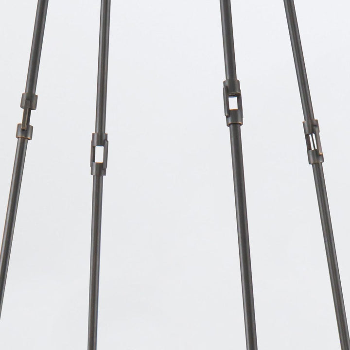 Quintiesse QN-CAIRO8-UBZ-CR Cairo 8 Light Chandelier Urban Bronze