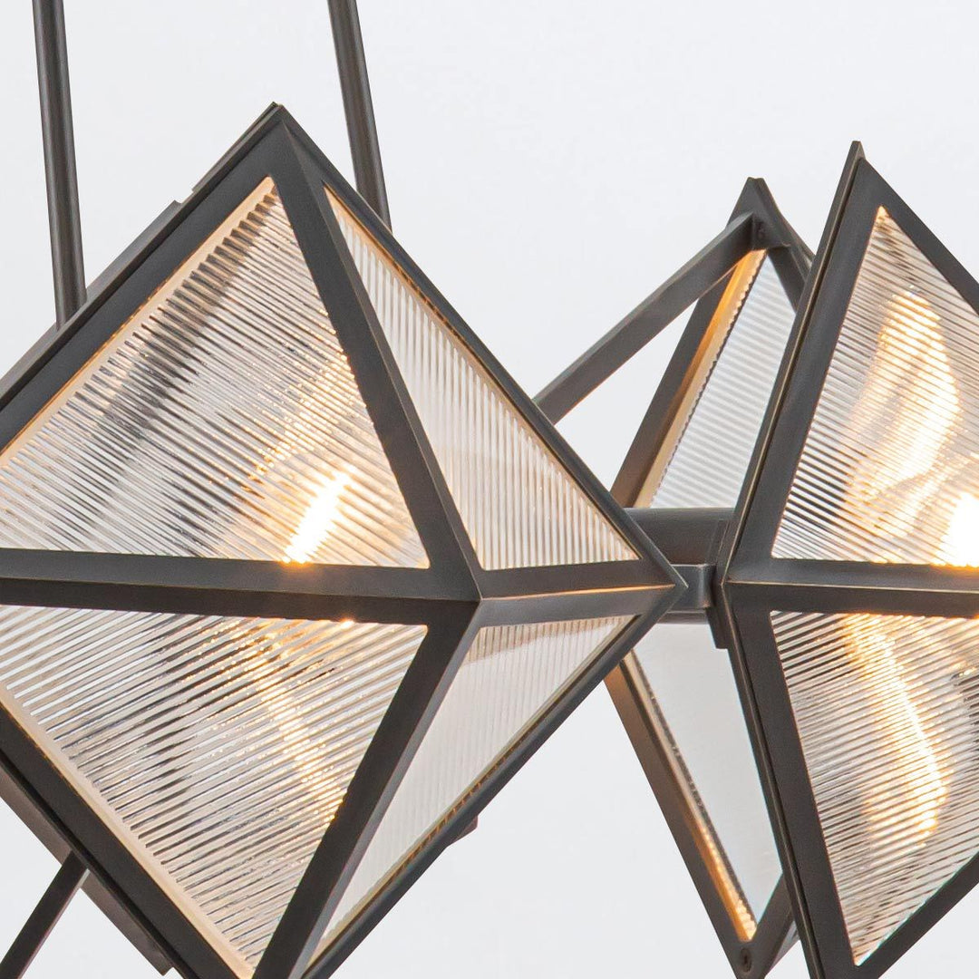 Quintiesse QN-CAIRO8-UBZ-CR Cairo 8 Light Chandelier Urban Bronze