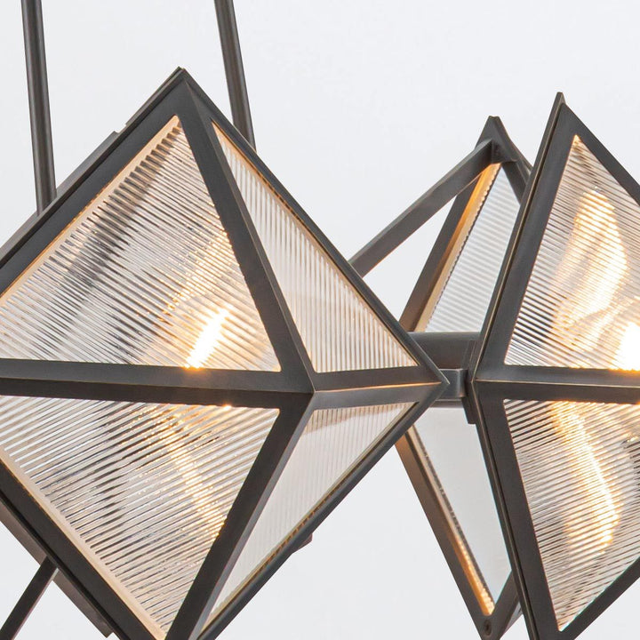 Quintiesse QN-CAIRO8-UBZ-CR Cairo 8 Light Chandelier Urban Bronze