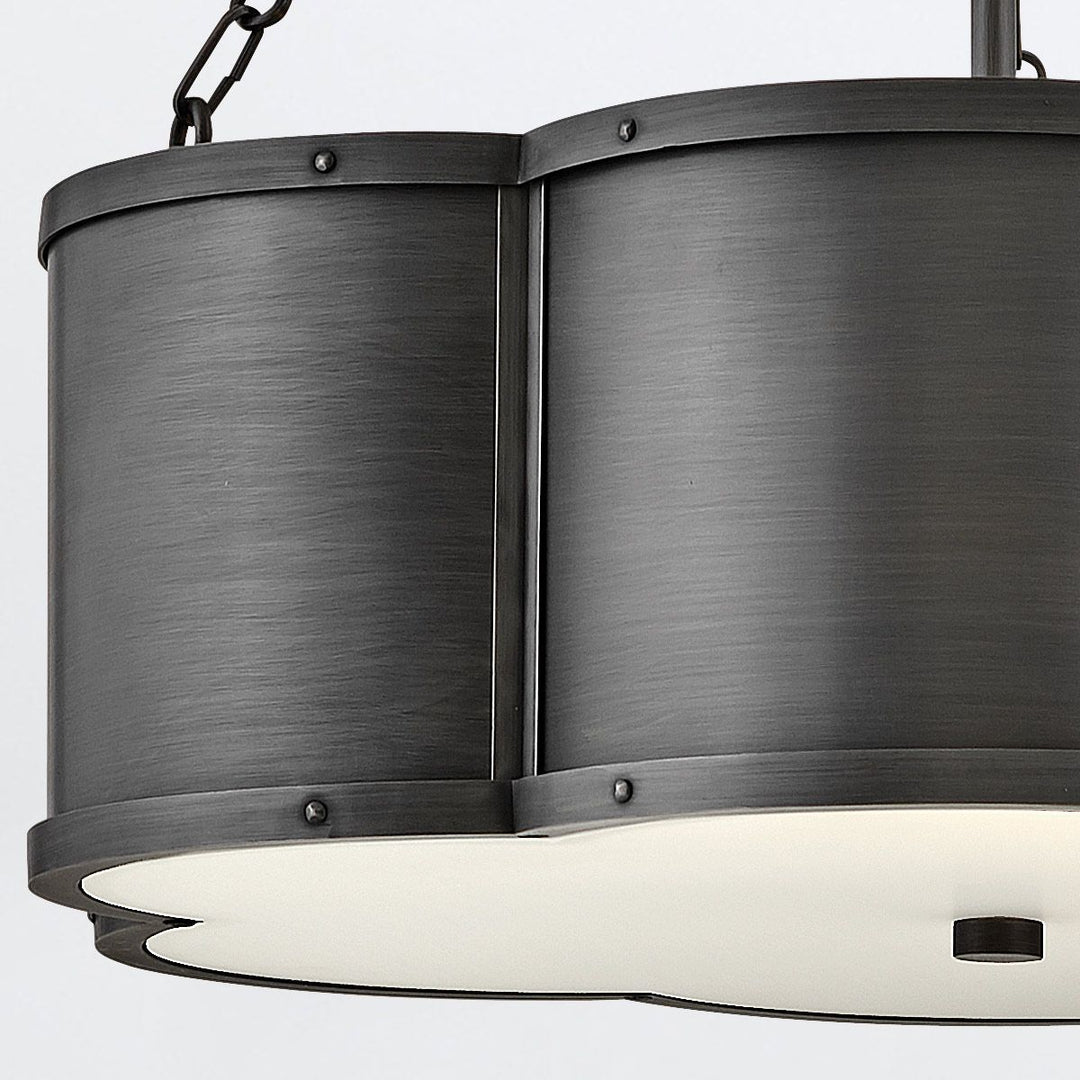 Quintiesse QN-CHANCE-3P-BLB Chance 3 Light Pendant Blackened Brass