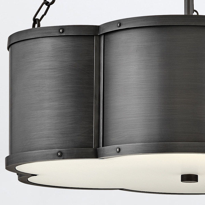 Quintiesse QN-CHANCE-3P-BLB Chance 3 Light Pendant Blackened Brass