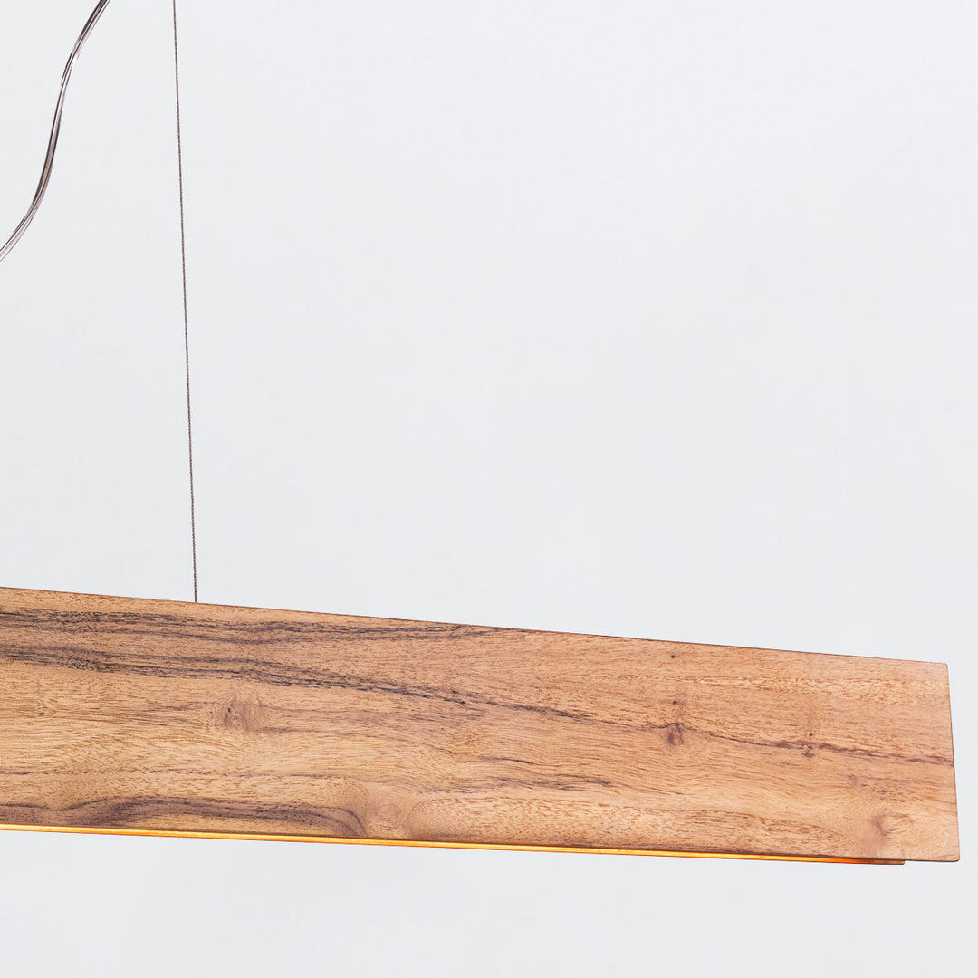 Quintiesse QN-CLEAN-LED-LP-127-TEAK Clean LED Pendant Teak