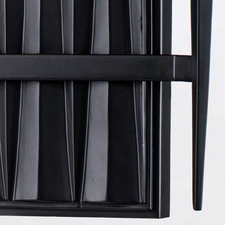 Quintiesse QN-CREST-2WB-BLK Crest 2 Light Wall Light Matte Black