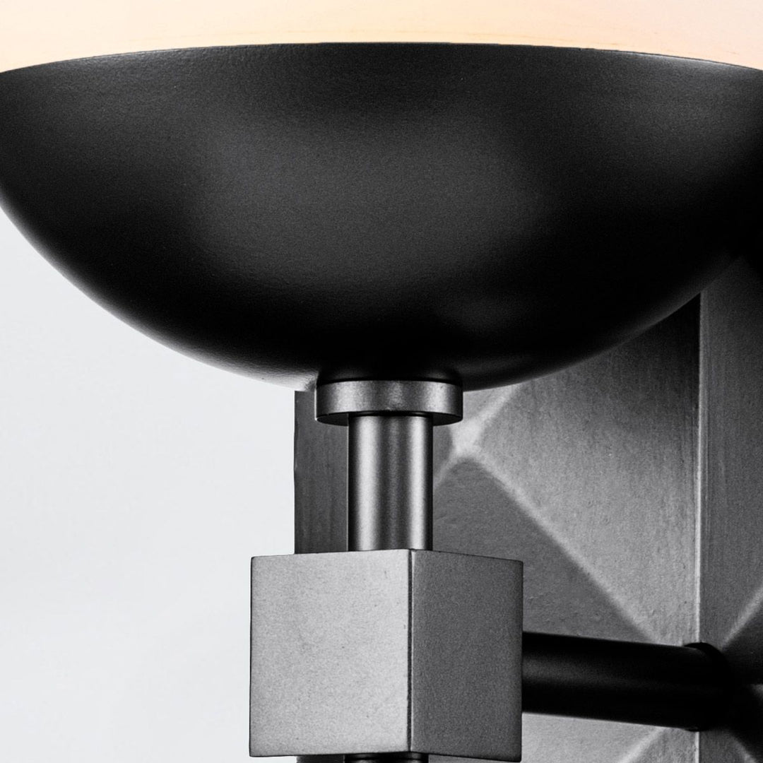 Quintiesse QN-DECO-1WB-BLK-O Deco 1 Bathroom Light Wall Light Black