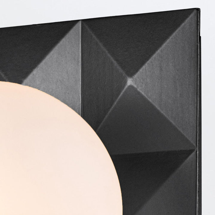 Quintiesse QN-DECO-1WB-BLK-O Deco 1 Bathroom Light Wall Light Black