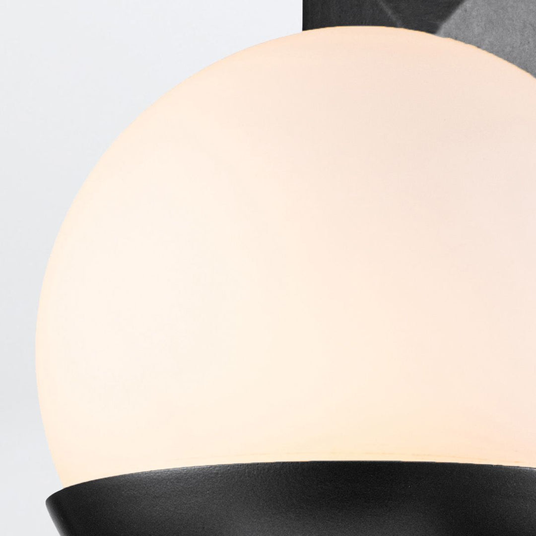 Quintiesse QN-DECO-1WB-BLK-O Deco 1 Bathroom Light Wall Light Black
