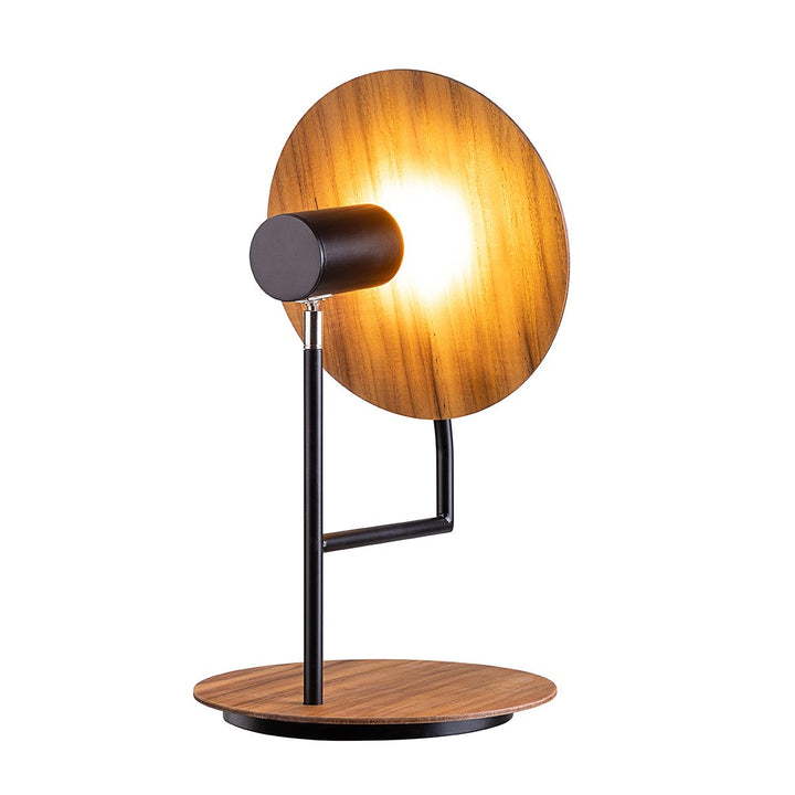 Quintiesse QN-DOT-TL-TEAK Dot Table Lamp Teak