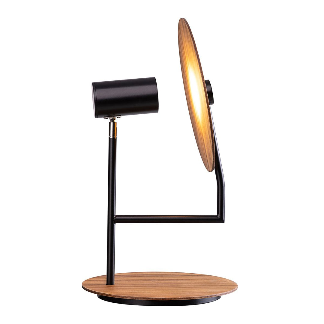 Quintiesse QN-DOT-TL-TEAK Dot Table Lamp Teak