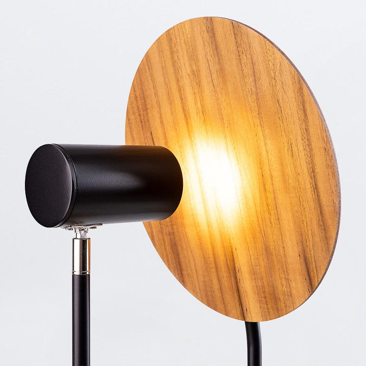 Quintiesse QN-DOT-TL-TEAK Dot Table Lamp Teak