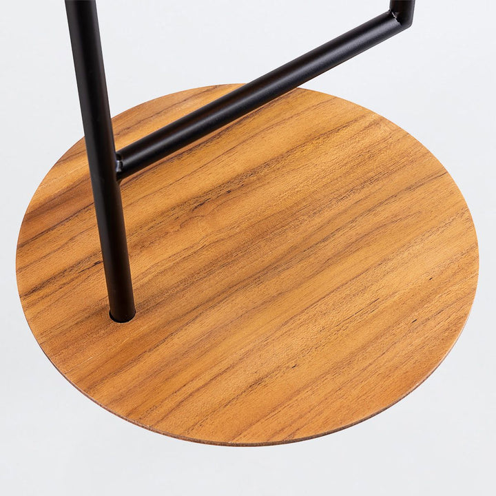 Quintiesse QN-DOT-TL-TEAK Dot Table Lamp Teak