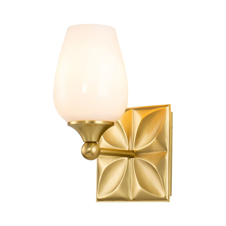 Quintiesse QN-EPSILON-1WB-AB-O Epsilon Bathroom 1 Light Wall Light Aged Brass