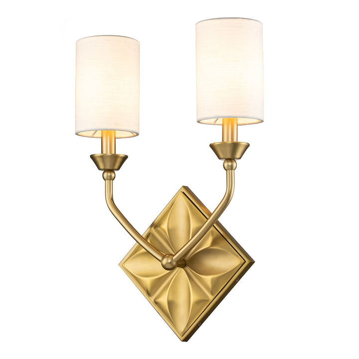 Quintiesse QN-EPSILON-2WB-AB Epsilon 2 Light Wall Light Aged Brass
