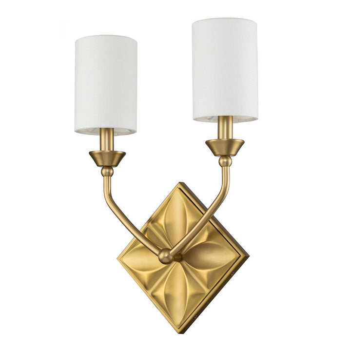 Quintiesse QN-EPSILON-2WB-AB Epsilon 2 Light Wall Light Aged Brass