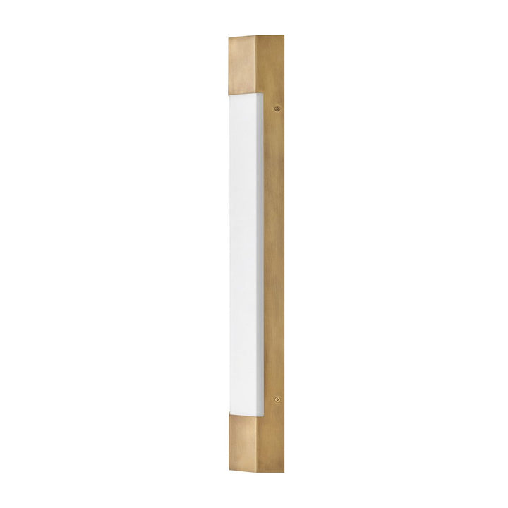 Quintiesse QN-FACET-LED3-HB-BATH Facet Bathroom Large LED Wall Light Heritage Brass