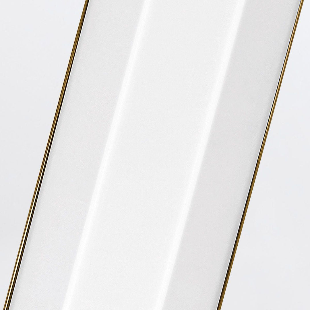 Quintiesse QN-FACET-LED3-HB-BATH Facet Bathroom Large LED Wall Light Heritage Brass