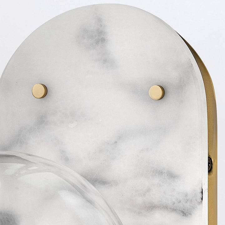 Quintiesse QN-GILDA-WB1-HB Gilda Bathroom 1 Light Wall Light Heritage Brass