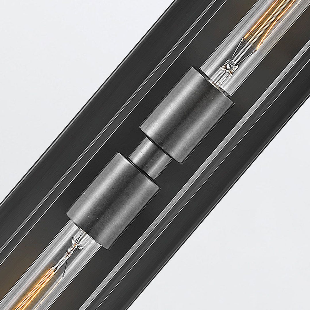 Quintiesse QN-HENRI-WB2-BX Henri Bathroom 2 Light Wall Light Black Oxide