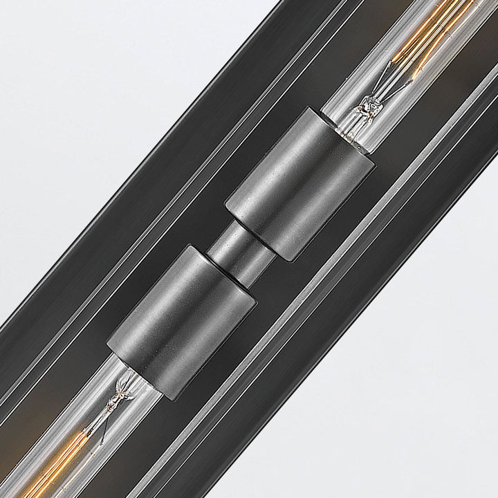 Quintiesse QN-HENRI-WB2-BX Henri Bathroom 2 Light Wall Light Black Oxide
