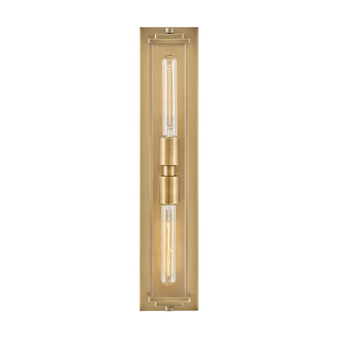 Quintiesse QN-HENRI-WB2-HB Henri Bathroom 2 Light Wall Light Heritage Brass
