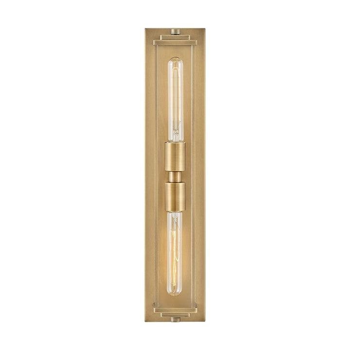 Quintiesse QN-HENRI-WB2-HB Henri Bathroom 2 Light Wall Light Heritage Brass