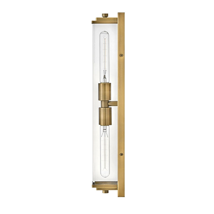 Quintiesse QN-HENRI-WB2-HB Henri Bathroom 2 Light Wall Light Heritage Brass