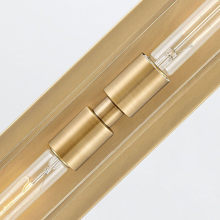 Quintiesse QN-HENRI-WB2-HB Henri Bathroom 2 Light Wall Light Heritage Brass