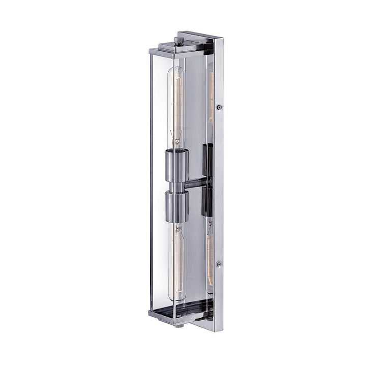 Quintiesse QN-HENRI-WB2-PC Henri Bathroom 2 Light Wall Light Polished Chrome