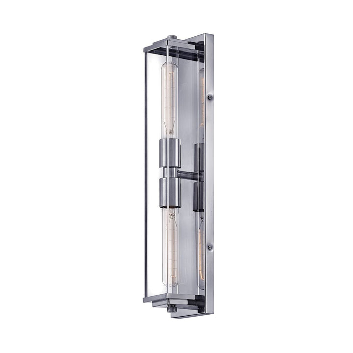 Quintiesse QN-HENRI-WB2-PC Henri Bathroom 2 Light Wall Light Polished Chrome