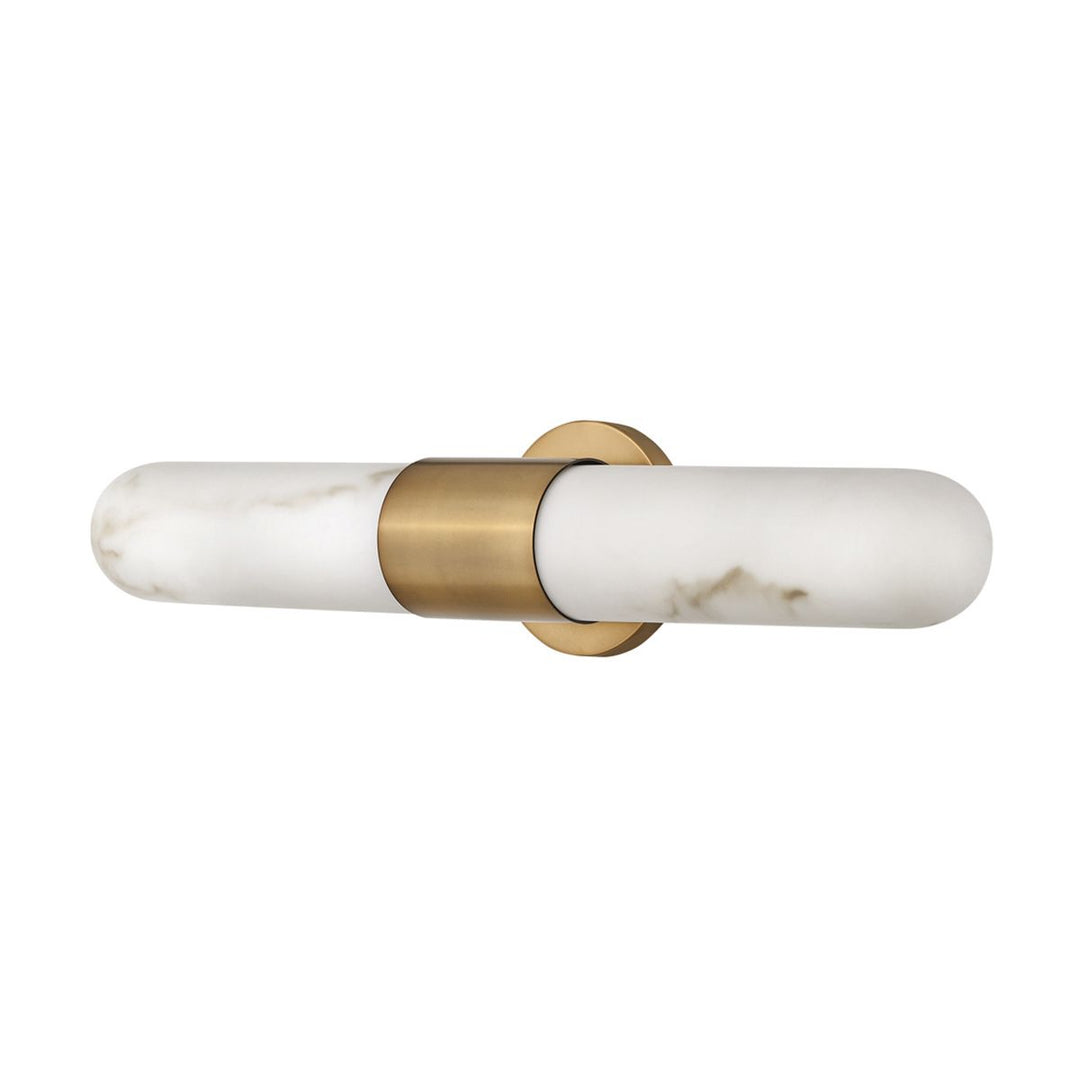 Quintiesse QN-IBIZA-L-HB Ibiza Bathroom Large LED Wall Light Heritage Brass