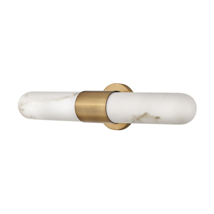Quintiesse QN-IBIZA-L-HB Ibiza Bathroom Large LED Wall Light Heritage Brass
