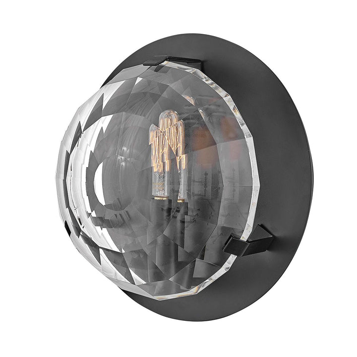 Quintiesse QN-LEO-WB1-BK Leo 1 Light Wall Light Black