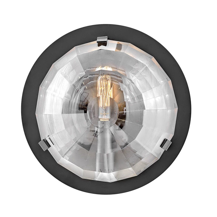 Quintiesse QN-LEO-WB1-BK Leo 1 Light Wall Light Black