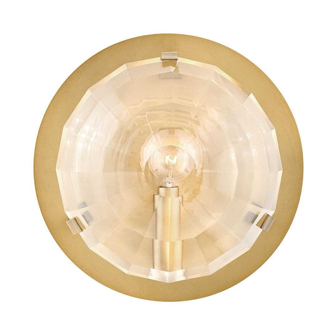 Quintiesse QN-LEO-WB1-HB Leo 1 Light Wall Light Heritage Brass