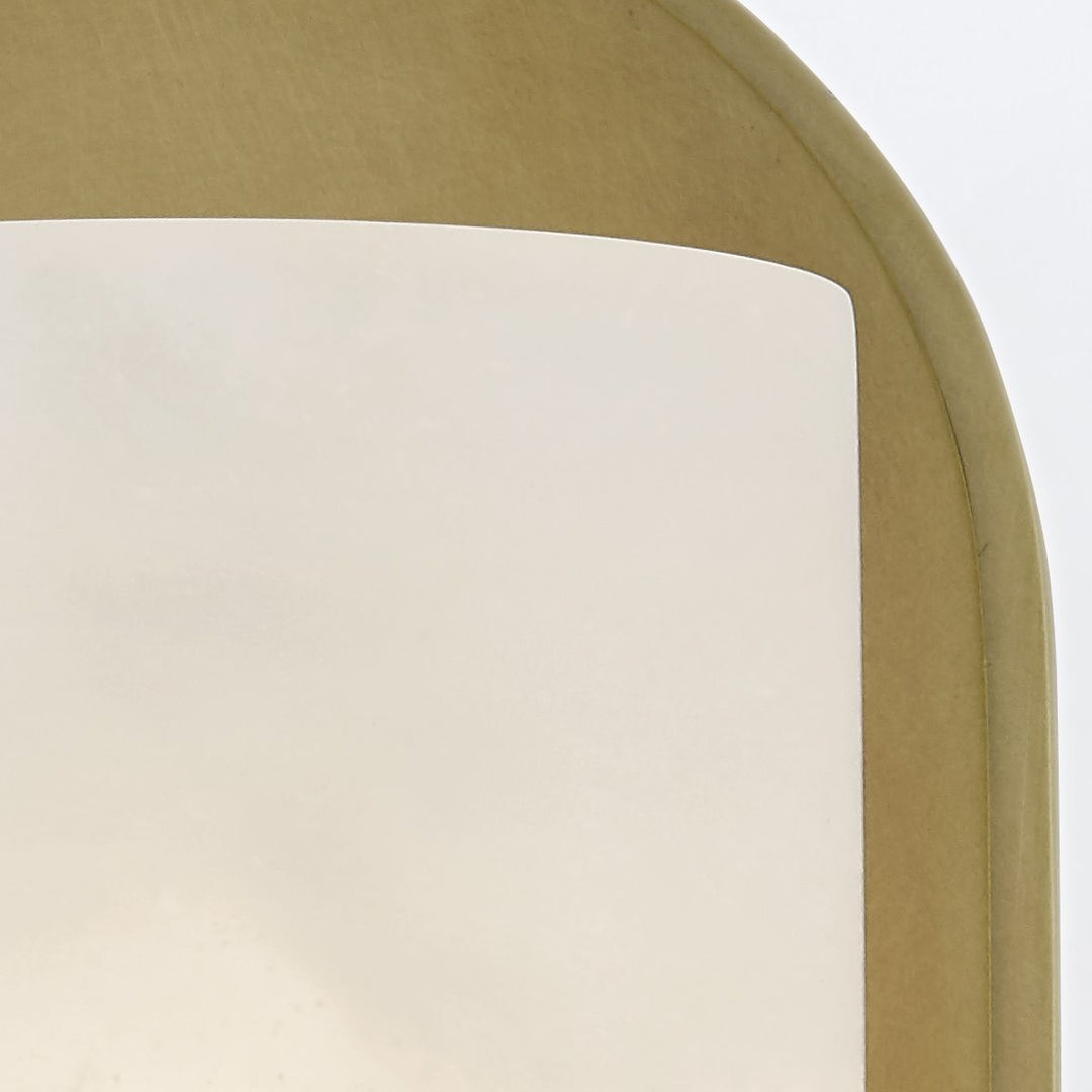 Quintiesse QN-LUCIAN1-VBS-AR Lucian 1 Light Wall Light Vintage Brass