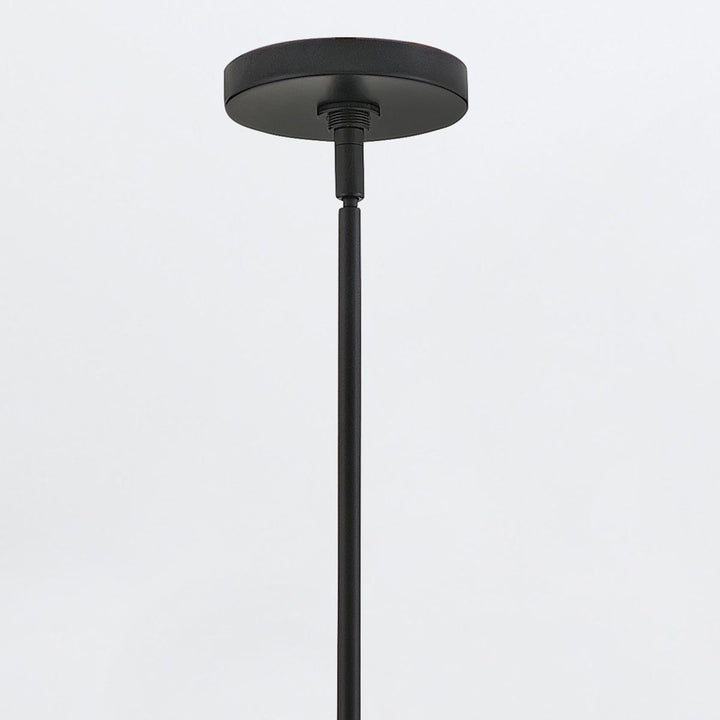 Quintiesse QN-MADDOX-P-M-BK-CAM Maddox 1 Light Medium Outdoor Pendant Black/Camel